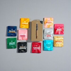 FUM Flavored Air Diffusive Device Stop Smoking Fidget & Fixation 11 Flavor Packs